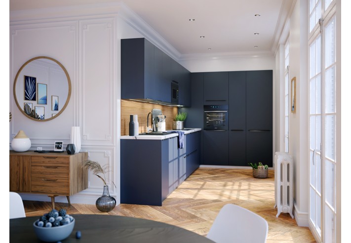 découvrez une cuisine spacieuse à paris 17 : modernité, luminosité et fonctionnalités pour cuisiner en toute convivialité dans le 17ème arrondissement.