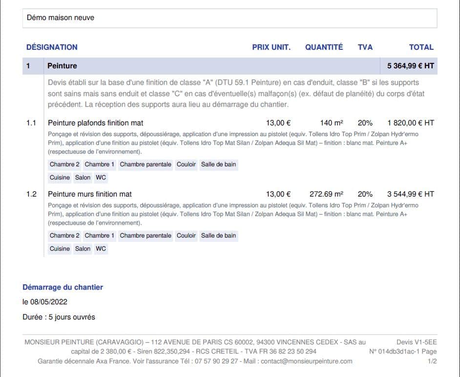 d&eacute;couvrez le prix au m2 pour la peinture de vos murs, plafonds ou fa&ccedil;ades. estimez rapidement le budget n&eacute;cessaire selon le type de peinture, la surface &agrave; couvrir et les prestations choisies.