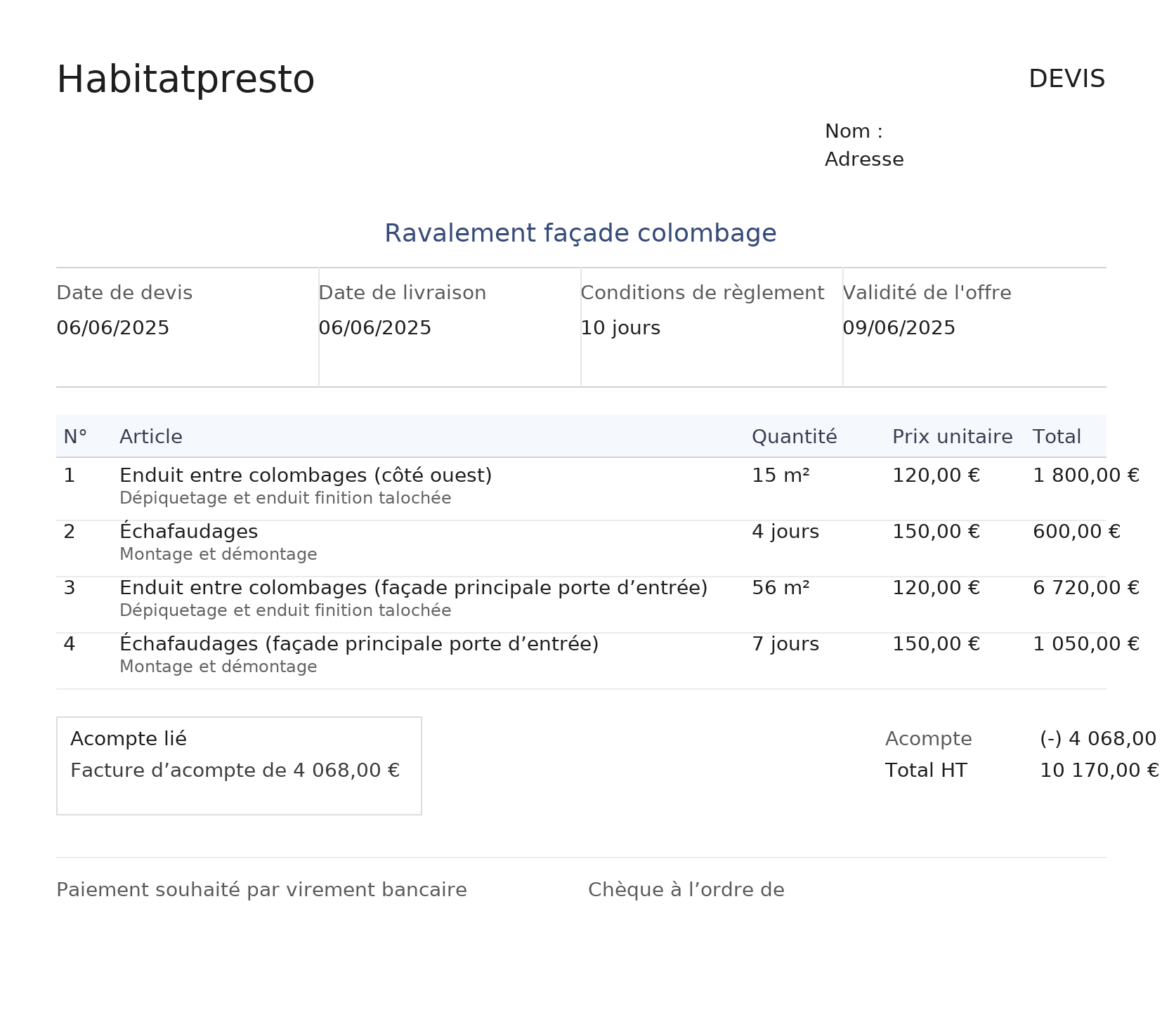 d&eacute;couvrez les prix du ravalement de fa&ccedil;ade &agrave; paris en 2025 : co&ucirc;ts au m&sup2;, facteurs influen&ccedil;ant le tarif, conseils pour estimer votre budget et choisir le bon professionnel pour votre projet.
