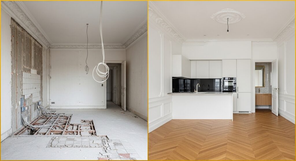 renovation-paris-17-avant-apres-cuisine-ilot-blanc-parquet-01